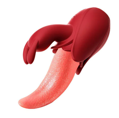 Wireless Remote Control Vibration Tongue Licking Device