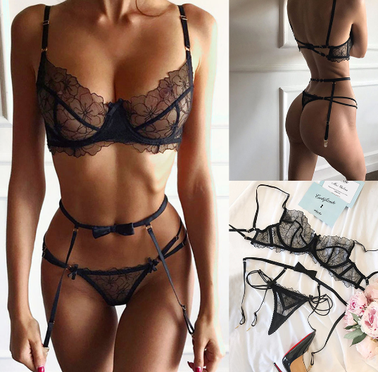 Aida Sexy Lingerie Set - New European Style