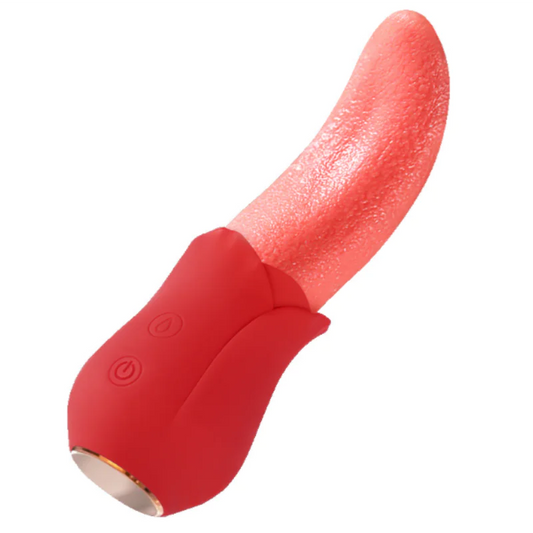 Wireless Remote Control Vibration Tongue Licking Device