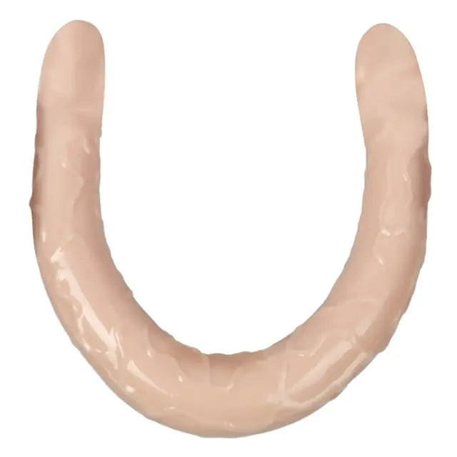 Double-Ended Transparent Crystal Dildo